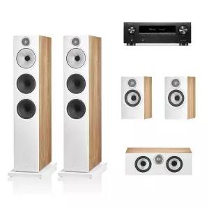 [데논] AVR-X1800H + B&W 603 S3 5채널(607 S3/HTM6 S3) 홈시어터 AV앰프 스피커