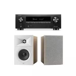 [데논] AVR-X1800H + JBL STAGE2 240B AV 오디오 앰프 스피커