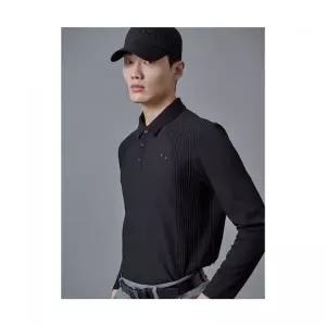 빈폴 BEANPOLE GOLF 남성 니트 리드 긴팔 티셔츠 블랙 BJ5241B075 227980