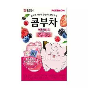 담터 포켓몬 콤부차 세븐베리 10T 분말 스틱 저칼로리 음료