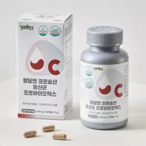 유쎌몰 코로솔산 400MGX180캡슐 여성장유산균 좋은유산균
