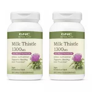 {백화점 상품} GNC 밀크씨슬 1300mg(120정) 2통 405471