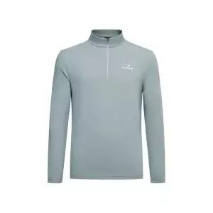 아이더 EIDER POP 솔리드 남성 짚업 티셔츠라이트 Khaki 186860