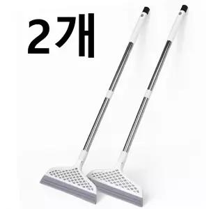 오라리브 완전밀착 이지클린 날 스크래퍼 먼지 물기제거 실리콘 빗자루 2개