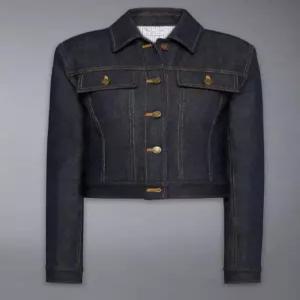 26SS  셀비지 데님 슈렁큰 재킷 FBC948U F1101 415 DENIM DOM