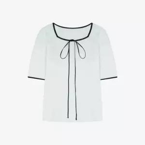 [갤러리아] [SI]넥 포인트 골지 니트(SHM2194DUU)