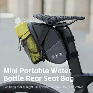 오프 자전거 안장 가방 물병 홀더 방수 반사 2L 수납 mtb 백