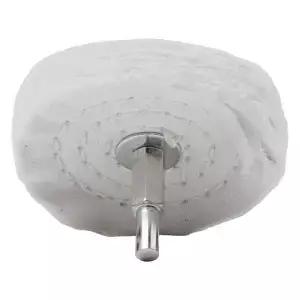 4in100mm 천 연마 걸레 휠 패드 전원/배터리 드릴 버핑 그라인더 면 린트 1