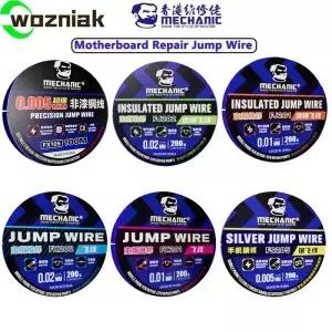 MECHANIC 200m 마더보드 수리 점퍼 와이어 FX202 지문 용접 포인트 라인 휴대폰 칩