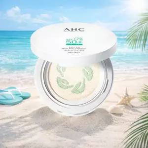 AHC 세이프 온 마일드 빅 선쿠션 25g 무기자차 시카 진정 썬팩트 SPF50+/PA++++