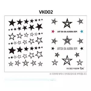 수영복타투스티커 패션타투 타투스티커 (VK002) 수영패션스티커 (WC8745C)