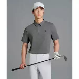 빈폴 BEANPOLE GOLF [B_under] 남성 멜란지 믹스 반소매 티셔츠 - 그레이 BJ6542M393 336292