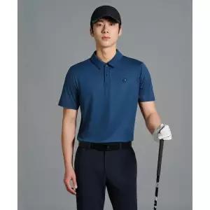 빈폴 BEANPOLE GOLF [B_under] 남성 그라데이션 심볼 패턴 반소매 티셔츠 - 로얄 블루 BJ6542M37N 336296