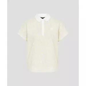 빈폴 BEANPOLE GOLF [B_under] 여성 블루종핏 칼라 반소매 티셔츠 - 레몬 BJ6442L29F 336363