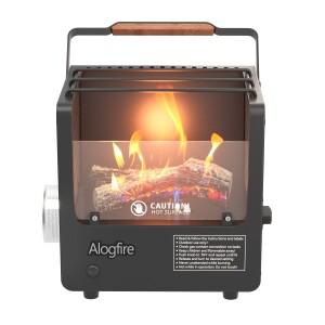 ALOGFIRE 3in1 휴대용 미니 부탄 가스 히터스토브화로 야외 캠핑 테라스 베란다 피크닉 낚시 데이트 솔로캠