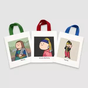 아트박스/아이스크림몰 아트플레이 세계 명화 에코백 다문화 만들기 DIY