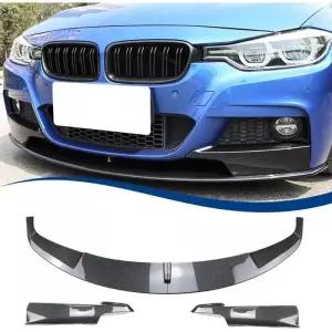 BMW 3 F30 F31 320i 325i 330i 2013-2019 M 스포츠 튜닝 ABS 프론트 스플리터 스포일러 프론트 립 자동차