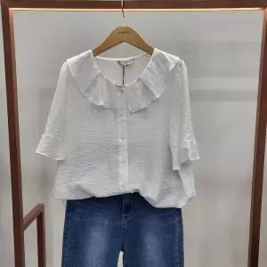 [무자크]마요프릴넥블라우스MQ4WBL13_GN