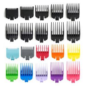 바리깡캡 10PCS 25mm 헤어 클리퍼 제한 가이드 트리머 가드 부착 세트 헤어 클리퍼 면도기 이발 액세서리