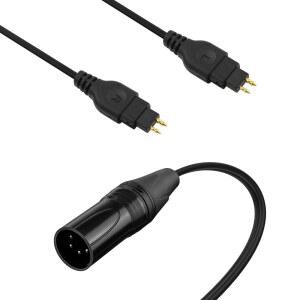 젠하이저 HD650 HD660S HD600 HD6XX HD580 HD565 HD545 HD535 HD265 HD58X HD 25 헤드폰 하이파이 오디오 코드(6.5피트)와 호환되는 톡사오이 4핀 XLR 밸런스드 교체 케이블 vS7