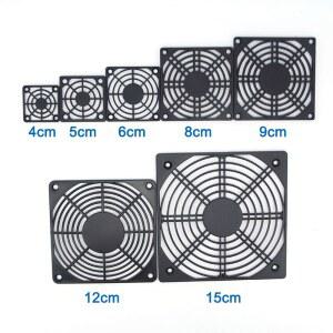 100mm 쿨링팬 40mm 50mm 60mm 80mm 120mm PC 방진 케이스 가드 그릴 보호대 커버 컴퓨터 메쉬 이동식 전면 플레이트