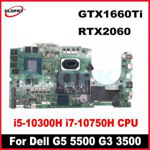 19753-1 Dell G5 5500 노트북 마더보드i5-10300H CPU GTX1660Ti/RTX2060 4 포함 테스터기
