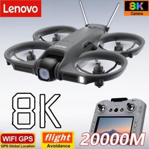 레노버 Z906 드론 8K HD 듀얼 카메라 5G GPS 4.3인치 대형 화면 광학 흐름 호버링 장애물 회피 RC 콥터