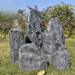 마당 경관석 인조 모형돌 가짜 배치 장식 모양 정원 1. 40cm