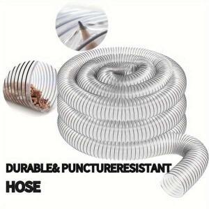 포트 투명 PVC 집진기 호스 2인치 OD 50mm  진공청소기에