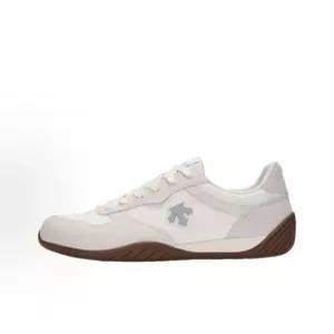 데상트 크론 슬림(DESCENTE CHRON SLIM) 레트로 레이서 스타일 로우 컷 캐주얼화 D6232LSN54-WT