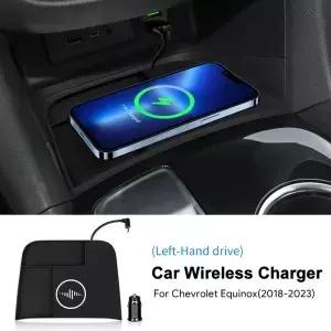 Chevrolet Equinox 208 23 차량용 무선 충전기 패드 고속 충전 센터 콘솔 주최자 인테리어 수정 액세서리