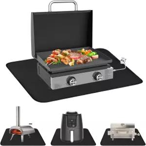 준비 블과 야외 그릴 보호하는 7 및 22 블랙스톤 Amerbro 24x3 내열 매트 - 방화 방수 BBQ