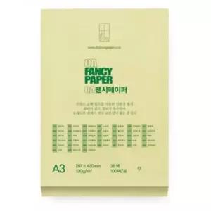 [룽스_66]검정색 두성 OA팬시페이퍼A3 120g M25 100매