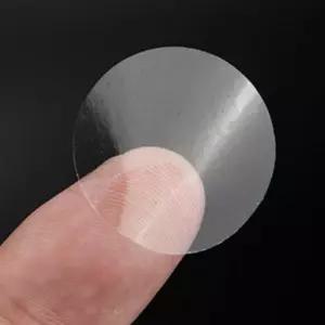 [룽스_66]무지스티커 봉제 무지 봉인 30mm 1장(24개)