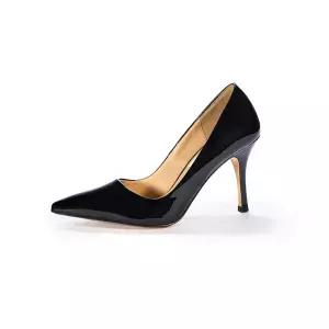 [BRIANA] Classic Stiletto Black Patent BR8013
