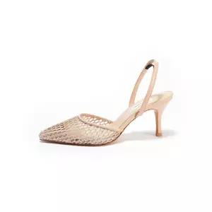 [BRIANA] Mesh Slingback Beige BR9018