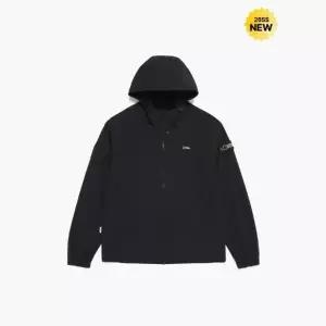 내셔널지오그래픽 N262UFT940 아델리 냉감 스트레치 세미오버핏 후드 풀집업 점퍼 BLACK
