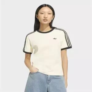 아디다스 KX1881 3-스트라이프 티셔츠 - 크림화이트 6518241