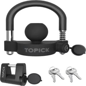 TOPICK 키드 얼라이크 트레일러 커플러 잠금 세트 키트에는 범용 히치 및 래치 1-7/8인치 2인치 2-5/16인치