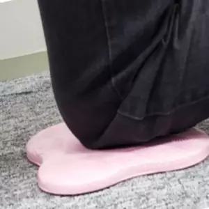 세모소 실내운동무릎깔개 받침블럭 층간소음방지 관절바닥쿠션 랜덤색상 20CM 2개