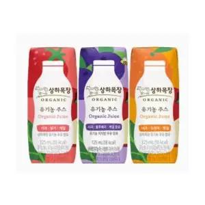매일 상하목장 유기농 사과블루베리케일 주스 125ml 24팩//주스/음료/음료수/유기농