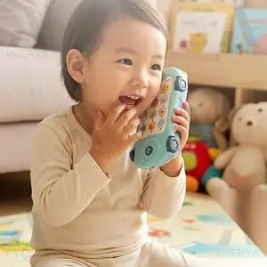 아기 역할놀이 자동차전화기 민트 아기전화기장난감 영유아장난감