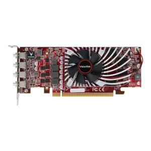 비전텍 AMD 라데온 RX 550 2GB GDDR5 로우 프로파일 스몰 폼 팩터 비디오 그래픽 카드 PC ITX SFF HTPC 128비트 DirectX 12, 50W 버스 전원, PCI Express 3.0 x 8, 4배 미니 디스플레이포트용