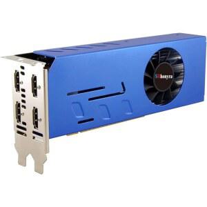 SRhonyra GTX 750 Ti 4GB 그래픽 카드 GDDR5 듀얼 슬롯 4HDMI 모니터 비디오 128비트 PCIe 버스 지원