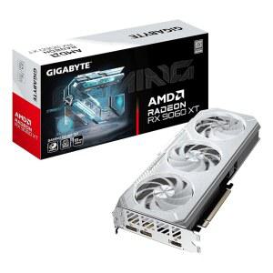 기가바이트 게이밍 그래픽 카드 라데온 RX 9060 XT OC 아이스 16G - 16GB GDDR6, 256비트, PCI-E 5.0, 3320MHz 코어 클럭, 디스플레이포트 2개, HDMI 1개, GV-R906X게이밍OCICE-16GD