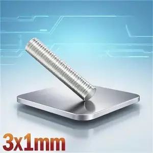 미니 작은 라운드 3xmm 00/500/2000/5000pcs 공예 모델 과학 냉장고 사무실 화이트 보드에 대 한 3*mm