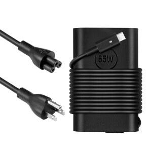 Dell Latitude 컴퓨터용 65W USB C AC 노트북 충전기 5430 5520 5540 7420 7430 7530 Inspiron 14 7425 16 7620 XPS 12 9250 13 7390 2-in-1 크롬북 3100 Type 전원 어댑터 코드 LA65NM190