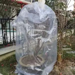 겨울 식물 비닐 다육이 커버 단품 화분 5 나무 덮개 과일