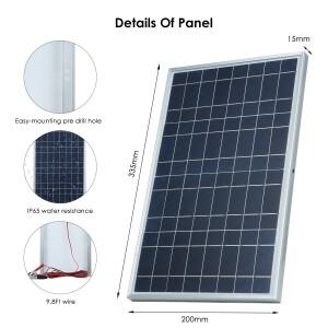 야외 캠핑 모바일 RV용 휴대용 태양열 배터리 충전기, 전지 패널 키트, 300W, 12V, 100A 컨트롤러, USB 포