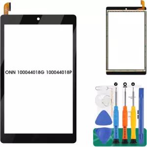 ONN 8인치 태블릿 0004408G 0004408P 터치스크린 디지저 교체용 화면 수리 키트 블랙